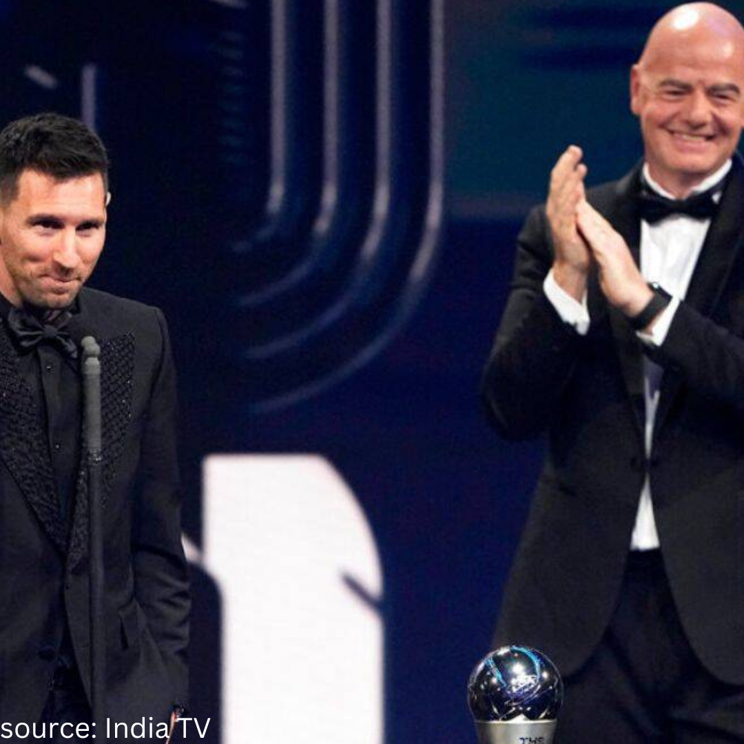 Lionel Messi got honoured as the Best Men's Player
