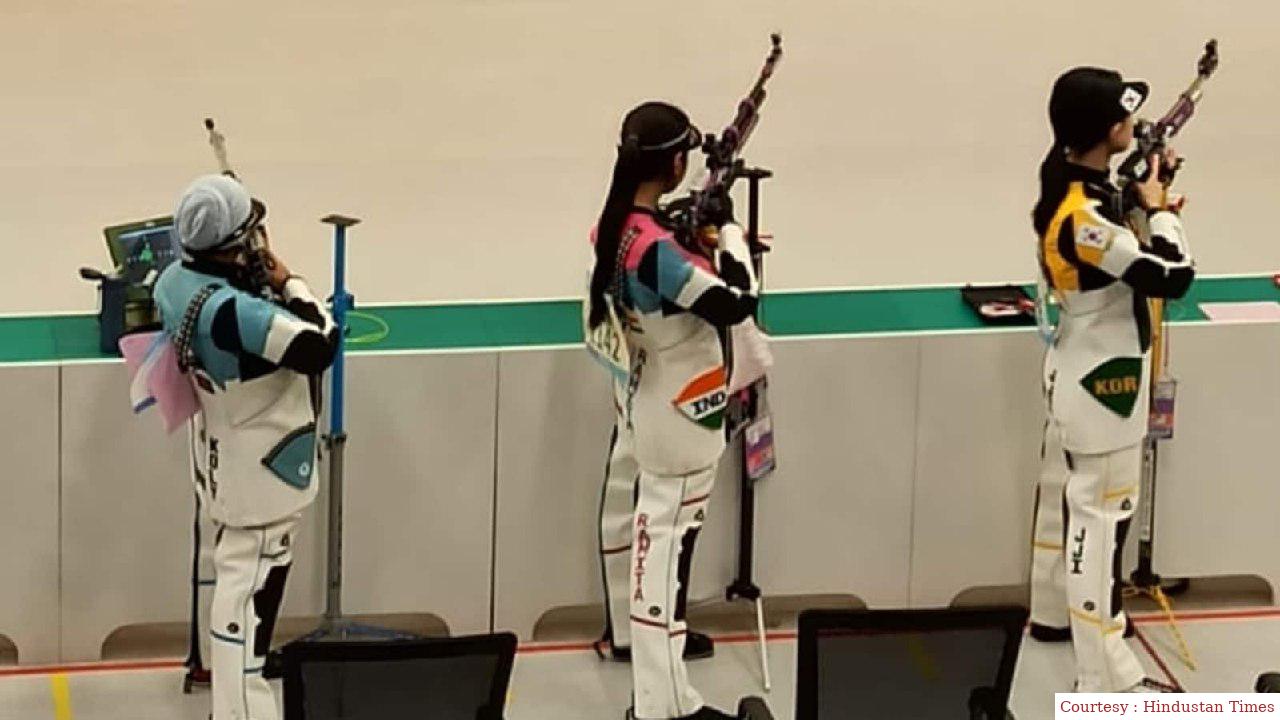 Live update of Asian Games 2023, India won silver in shooting competition.