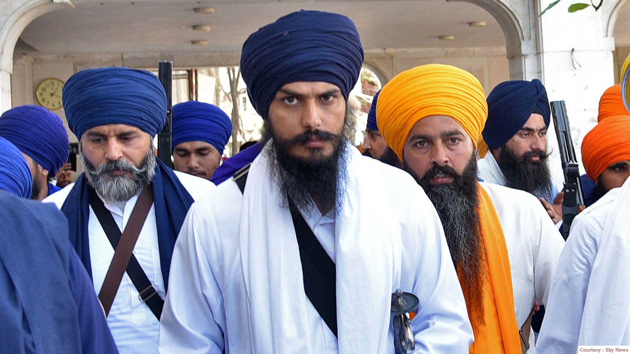 Lookout notice was issued to catch Amritpal, Brezza car was used in escape
