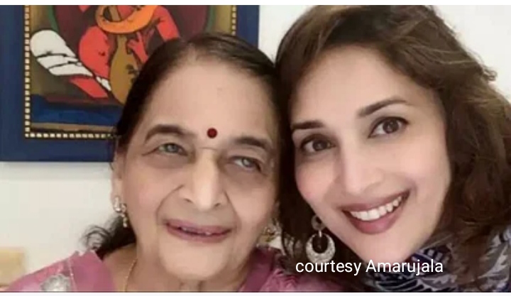 Madhuri Dixits mother passed away.