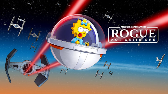 Maggie Simpson in "Rogue Not Quite One"