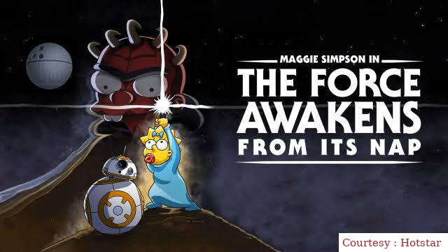 Maggie Simpson in The Force Awakens from Its Nap 