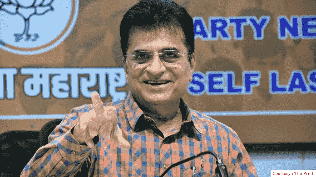 Maharashtra deputy CM orders investigation of explicit video of Kirit Somaiya