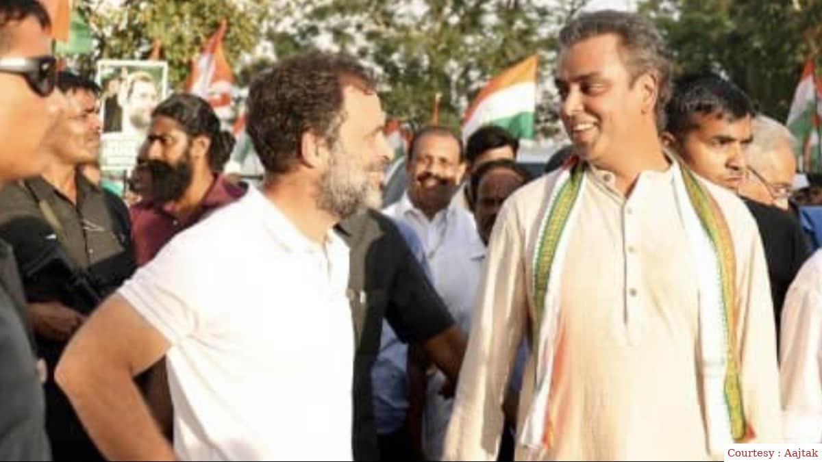 Maharashtra leader Milind Deora left Congress