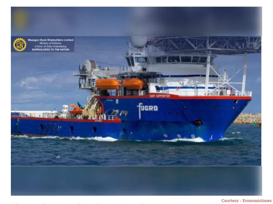 Majhgaon dock shipbuilders shares up 17%, and the possibility of boom