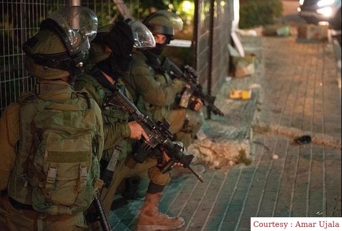 Major encounters between the gunman and the Israeli army.