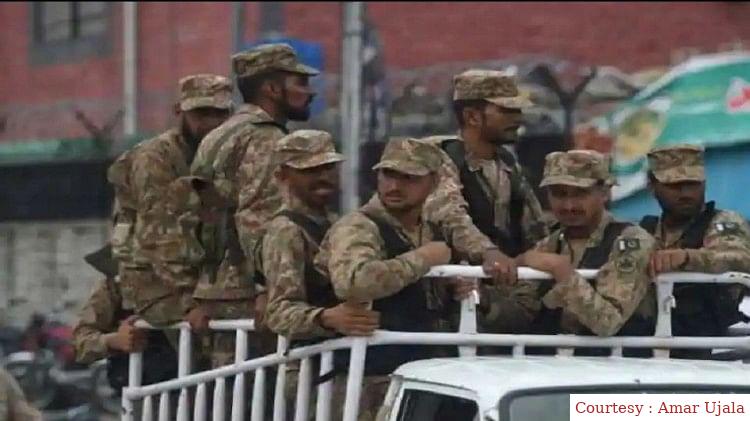 Major war between security forces and terrorists.