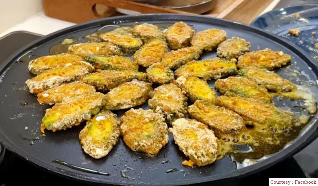 Make a unique snack with bitter gourd