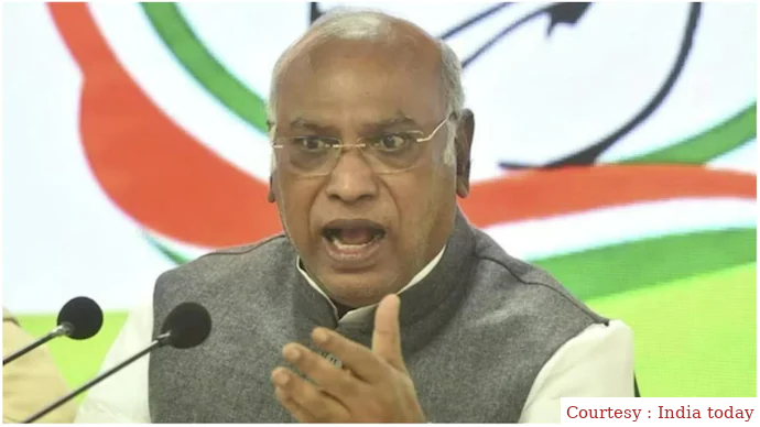 Mallikarjun kharge replies back to modi on umbrella jibe