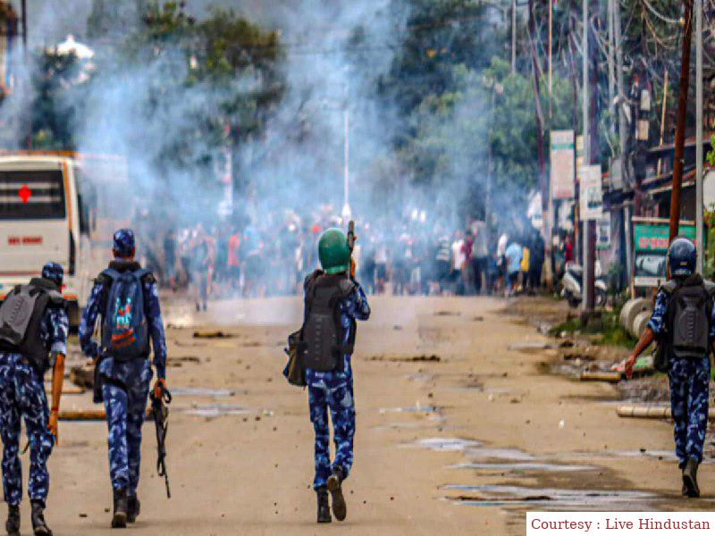 मणिपुर : सुरक्षा बलों और कुकी उग्रवादियों के बीच बड़ी मुठभेड़, कमांडो की हत्या।