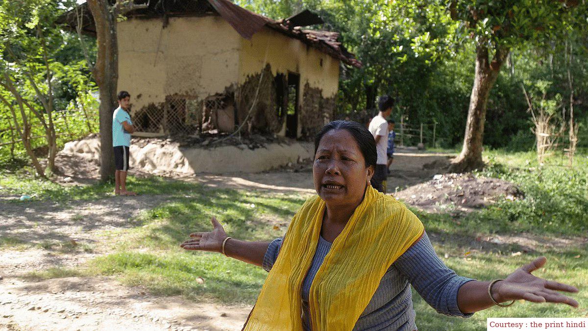 मणिपुर: गिरफ्तार व्यक्ति की मां ने दिया बयान।