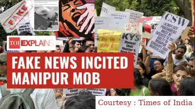 Manipur violence: Fake news sparking the violence