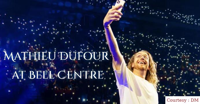 Mathieu Dufour at Bell Centre