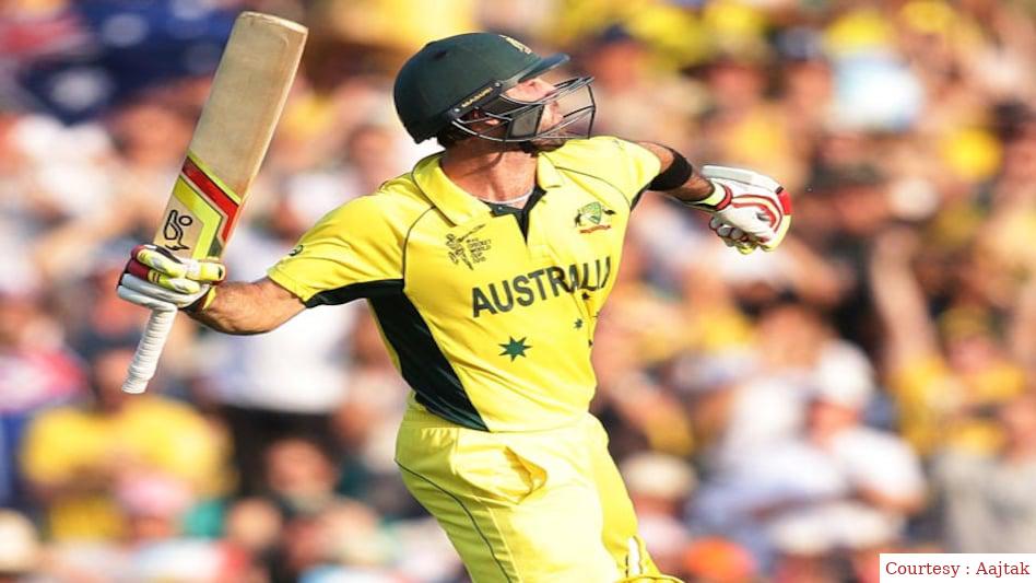 मैक्सवेल ने जमाया सबसे तेज शतक, 40 बॉल में 100 रन