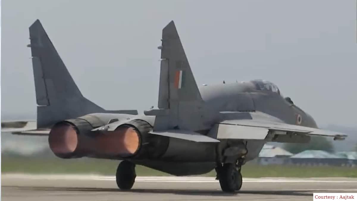 MiG-29 posted in Srinagar, it will guard China and Pakistan border