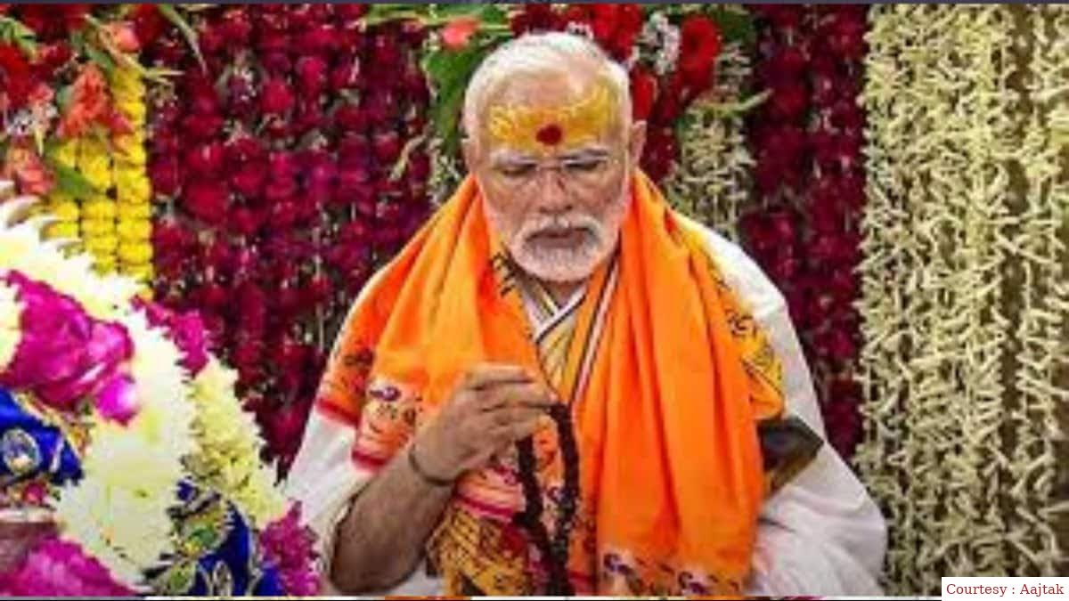 राम मंदिर के लिए मोदी का 11 दिन का विशेष अनुष्ठान।