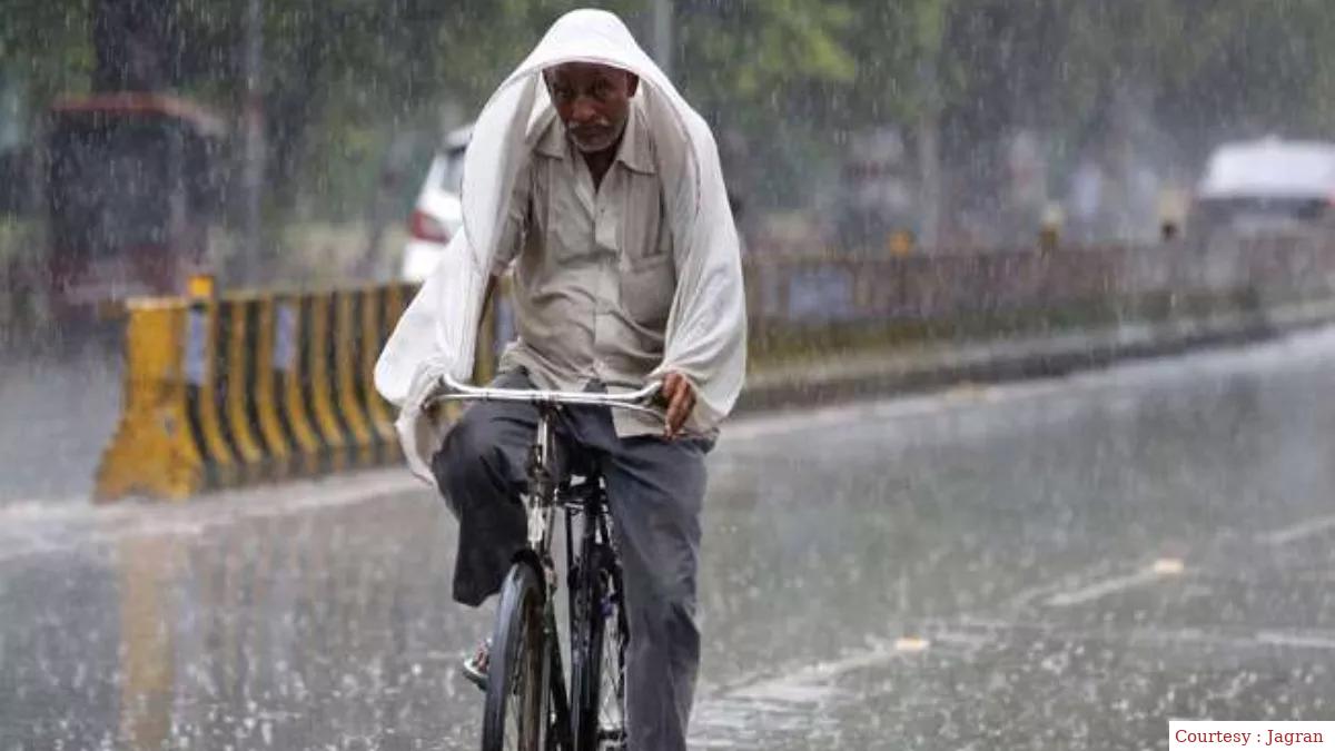 Monsoon activity in Bihar: signs of heavy rainfall
