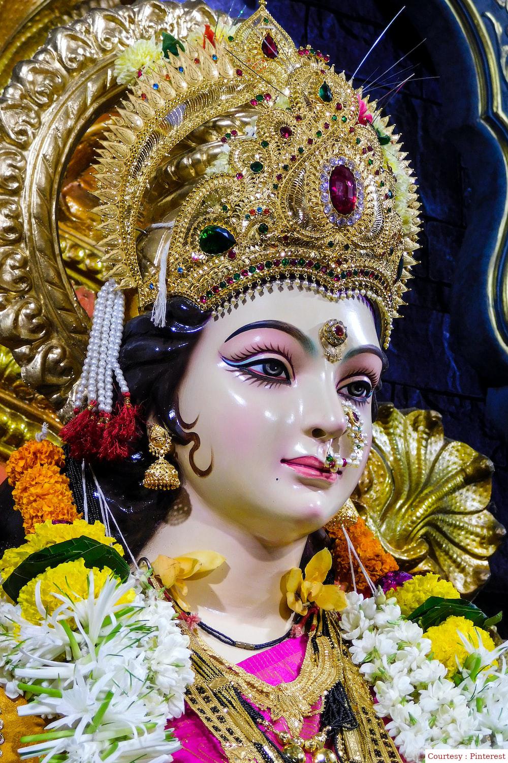 Mother Durga and I
