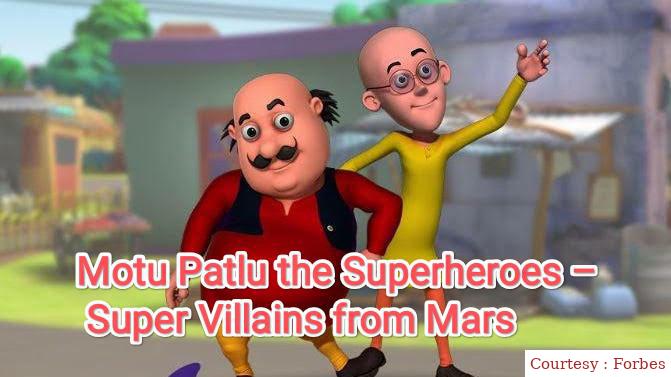 Motu Patlu the Superheroes – Super Villains from Mars 