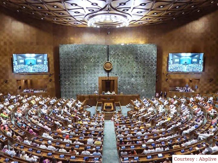 गणेश चतुर्थी से नए संसद भवन में बैठेंगे सांसद।