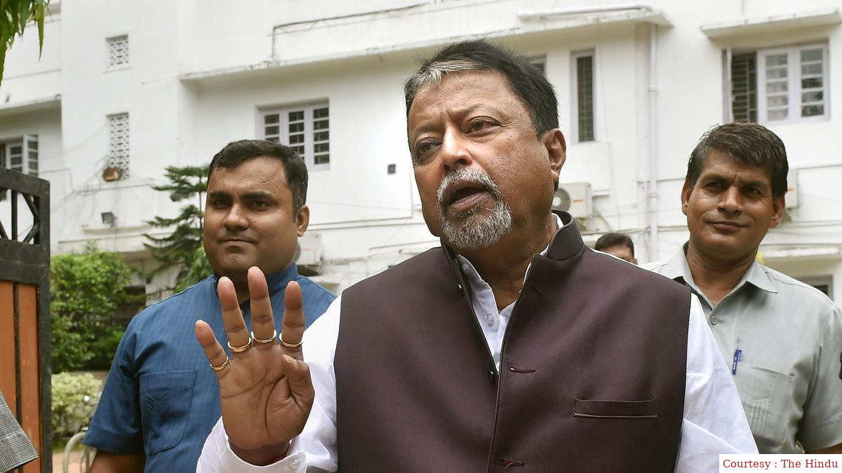 Mukul Roy says he is a BJP legislator and wants to meet Amit Shah