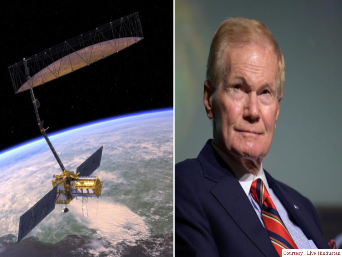 NASA Chief is coming to India to give great news on NISAR mission.