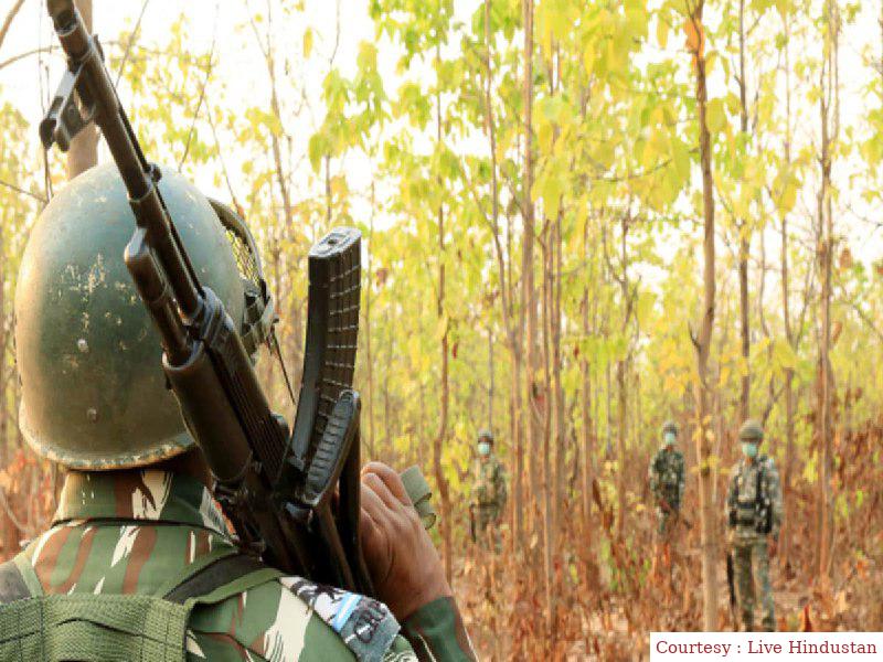 Naxalites, who were disturbed by the CMs visit, brutally murdered a young man with a stone crushed.