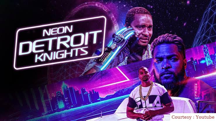 Neon Detroit Knights 