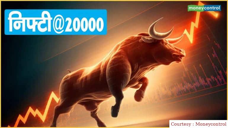 Nifty created history, first crosses 20,000
