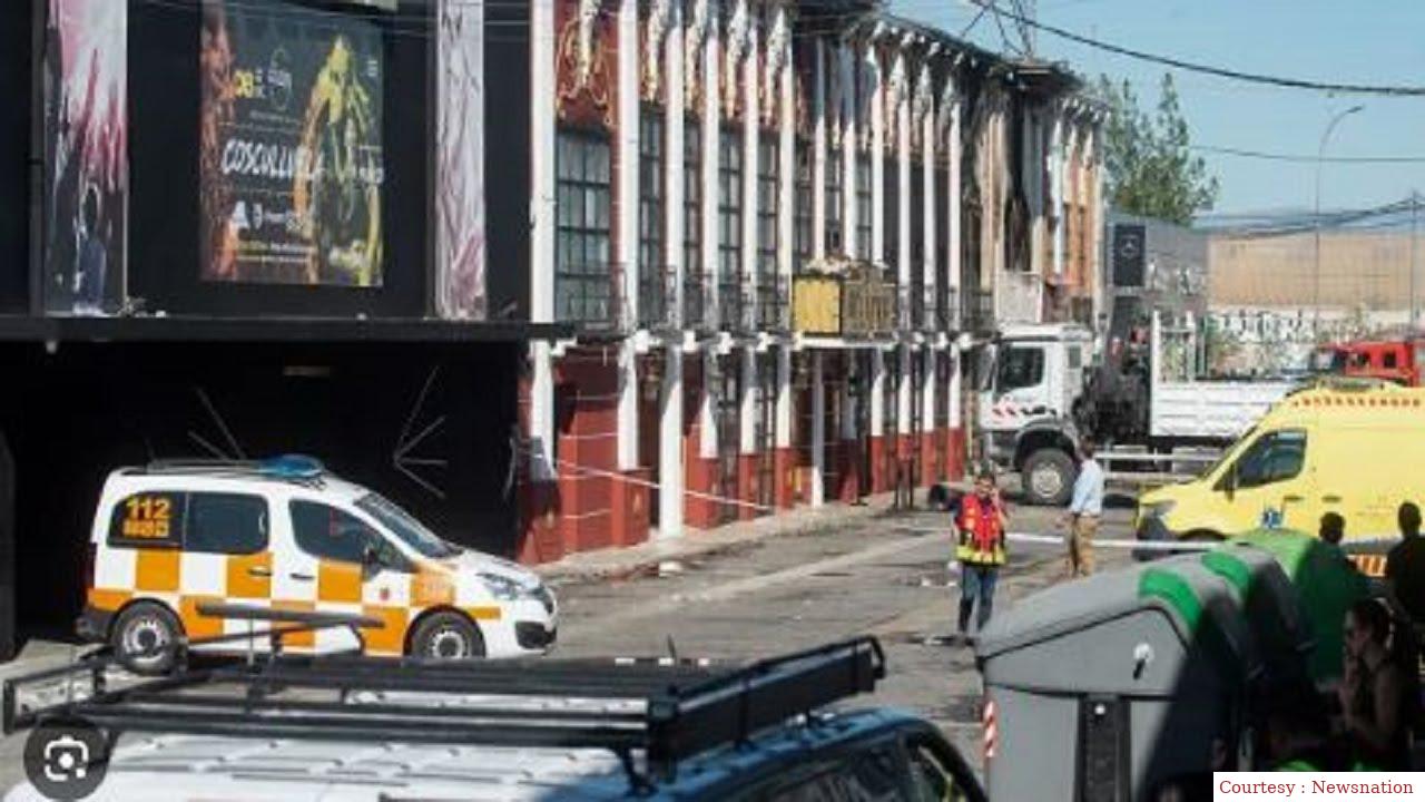 Night club fire in Spain, 13 people killed