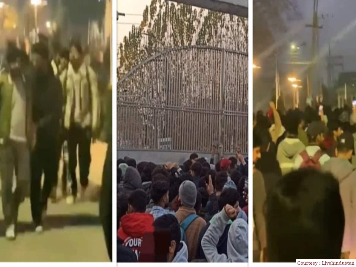 पैगम्बर के अपमान के आरोप के चलते NIT श्रीनगर बंद।