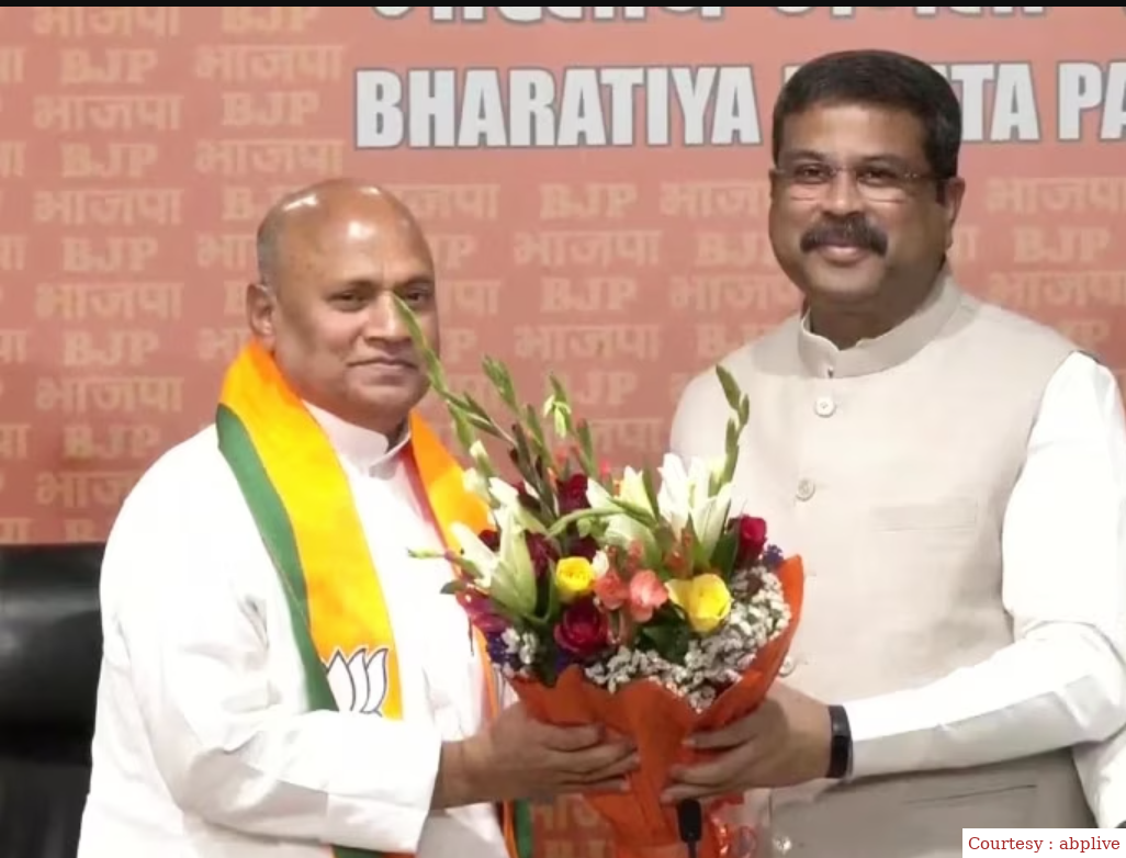 नीतीश कुमार के खासमखास रहे जेडीयू के पूर्व अध्यक्ष आरसीपी सिंह बीजेपी में शामिल|