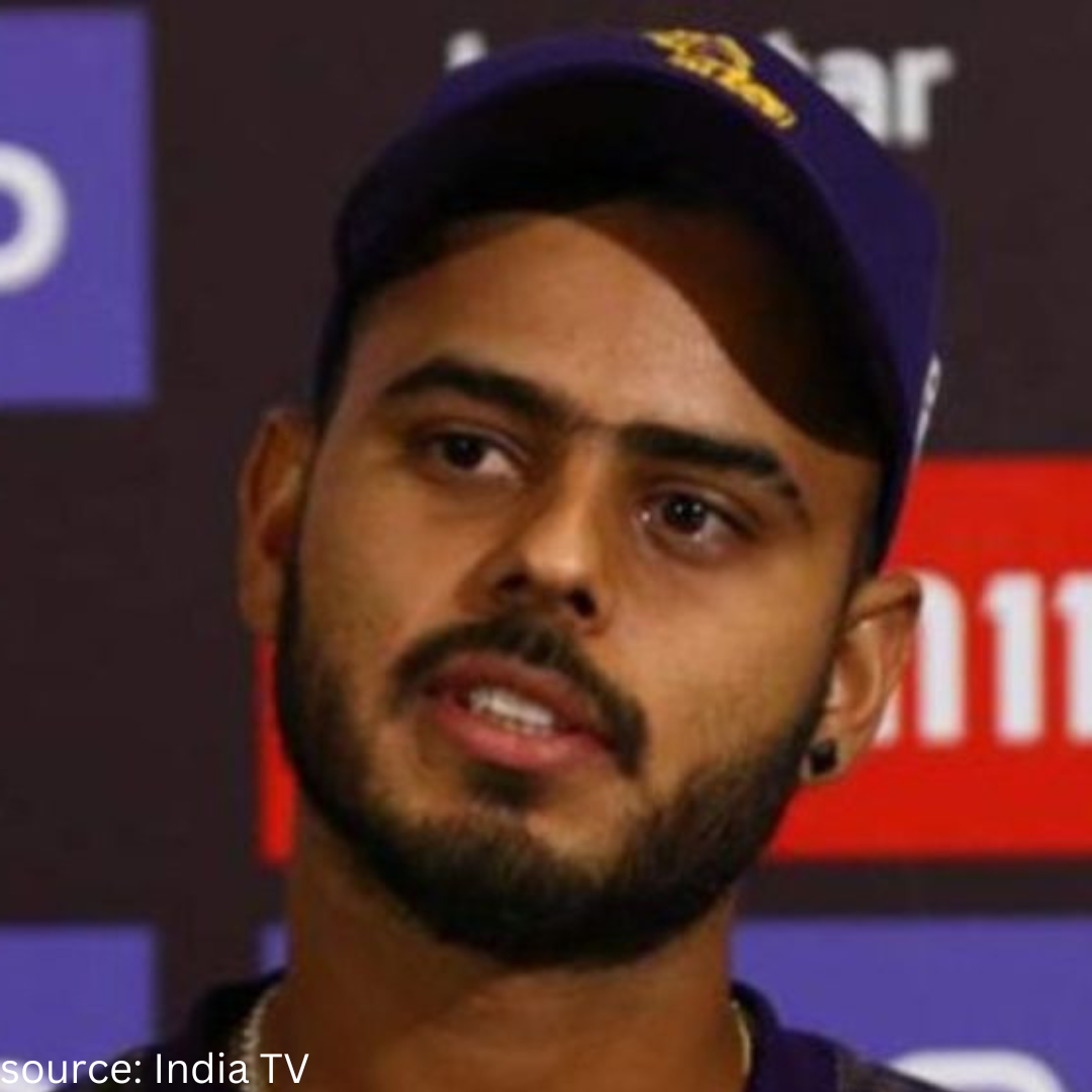 Nitish Rana's reacted emotionally to the KKR star's five-six miracle vs. GT