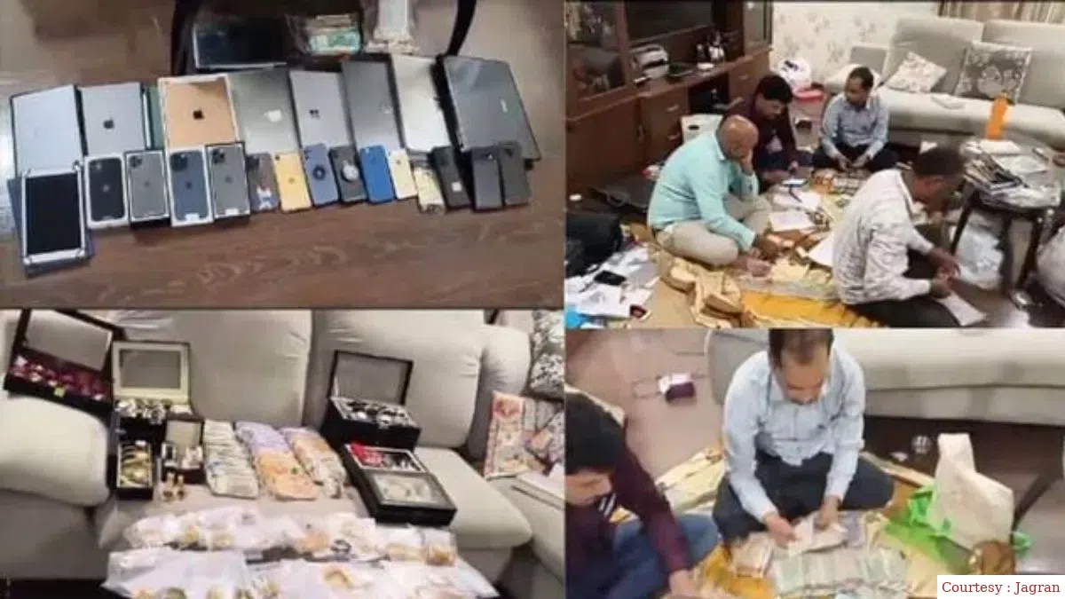 तेलंगाना में अधिकारी के पास 100 करोड़ की संपत्ति मिली।