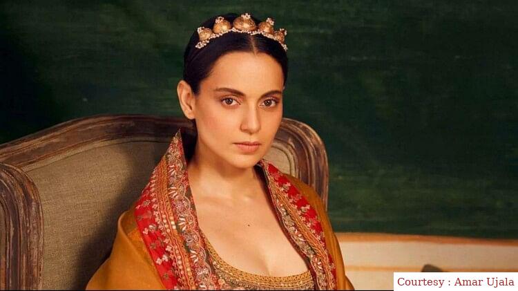 महिला आरक्षण बिल पर कंगना रनौत ने मोदी सरकार की तरफ की, नए संसद भवन पहुंचीं कंगना।