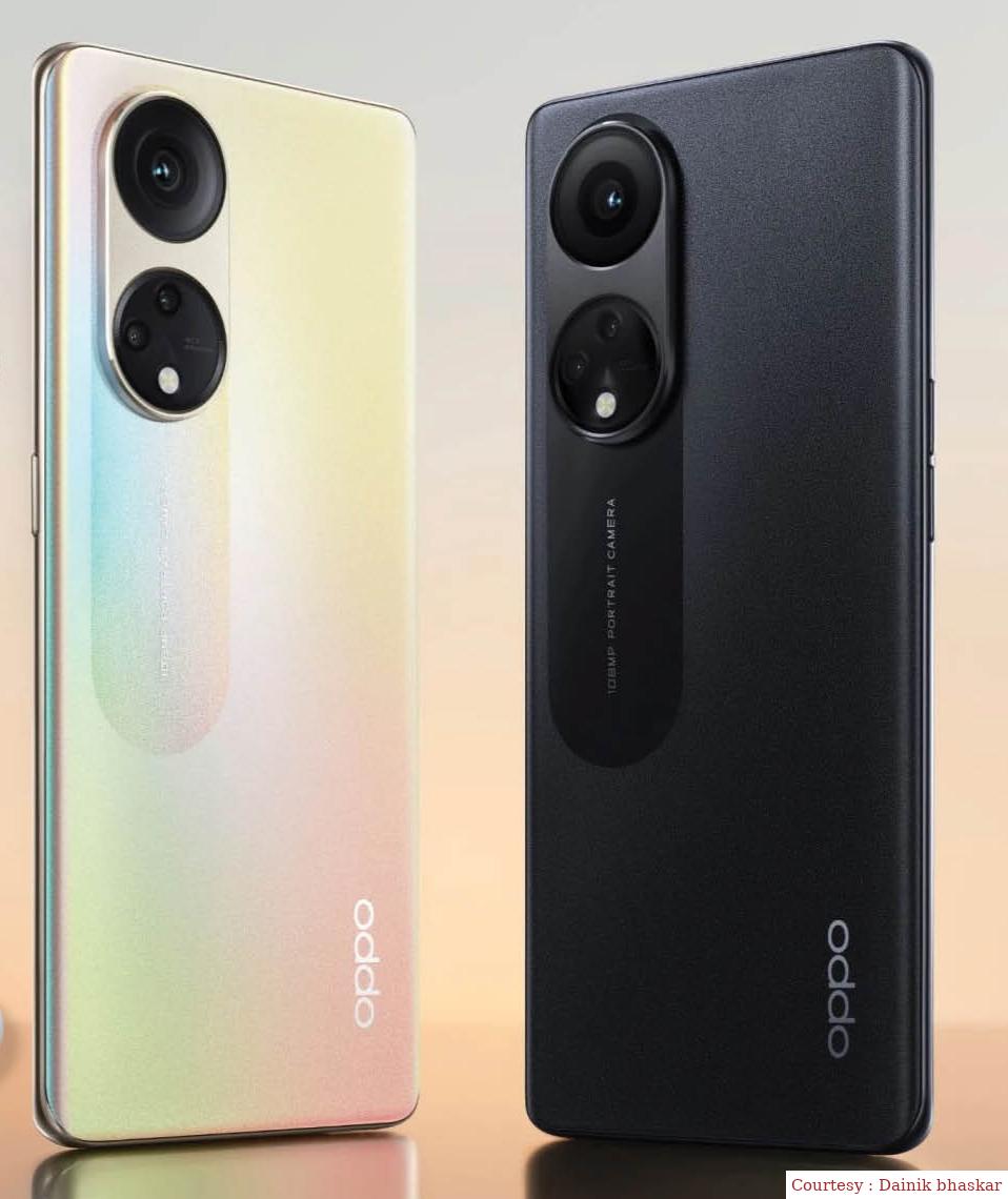 ओप्पो रेनो 8T 5G स्मार्टफोन लॉन्च।