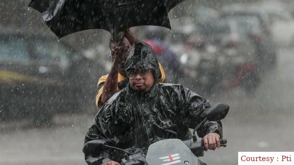 एमपी यूपी समेत साथ राज्यों में बारिश का ऑरेंज अलर्ट