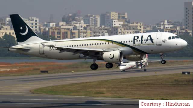 Pakistani flight long rounds in India: two hours and 14 minutes delay due to weather