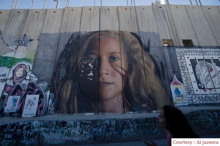 Palestinian activist Ahad Tamimi arrested