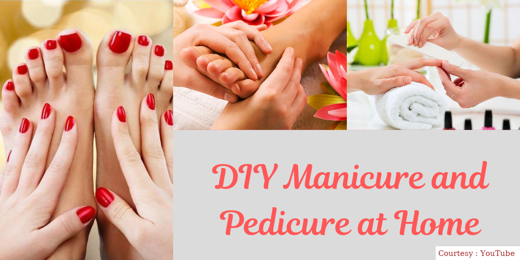Pedicure and manicure at home in just 10 minutes