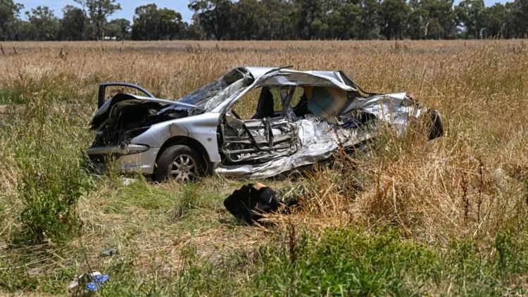 Large road accident by Indian -origin driver in Australia.