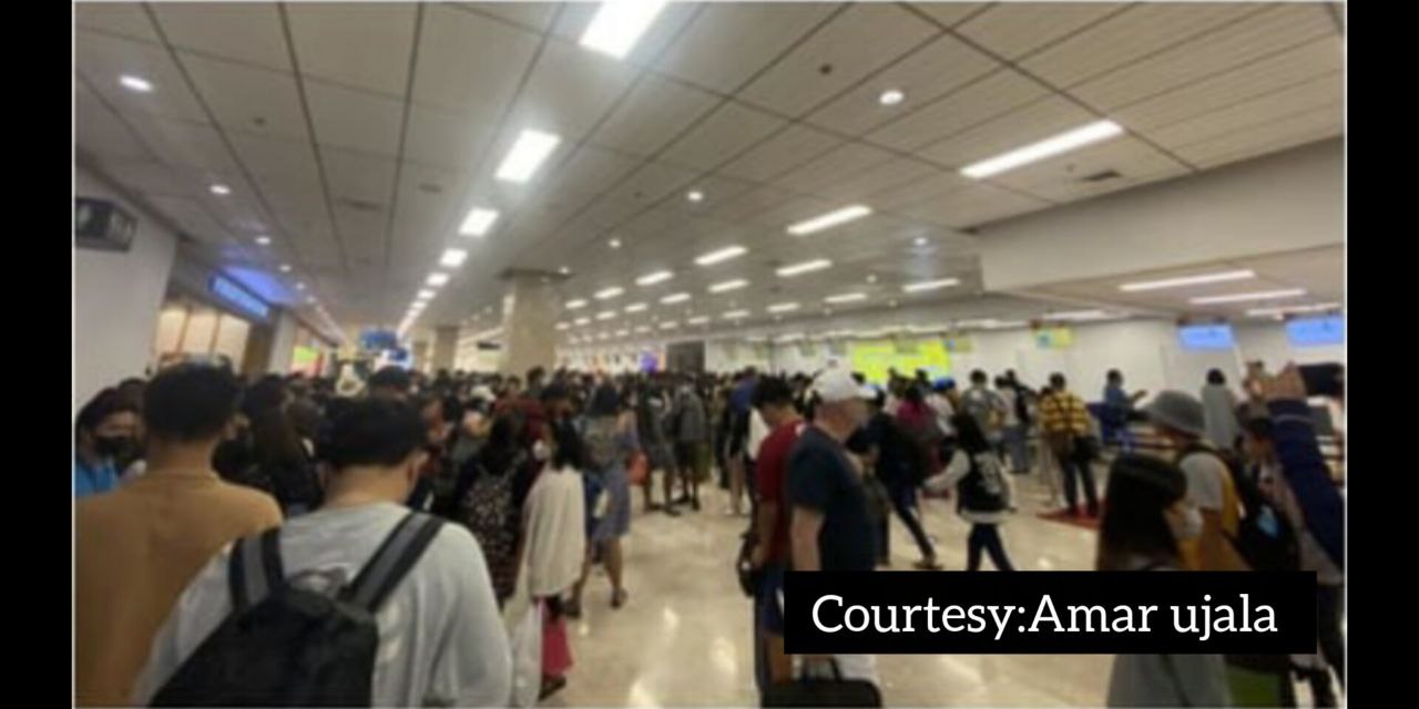 282 flights from Philippines Airport canceled.