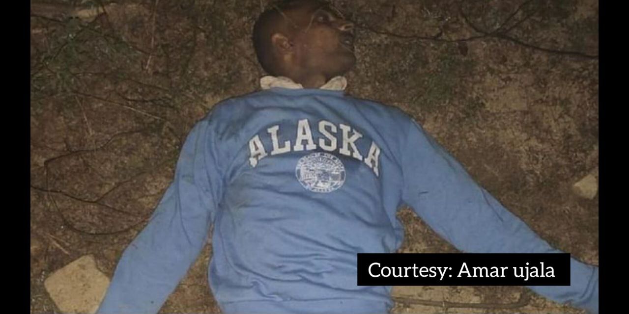 Gangster was killed in police encounter.