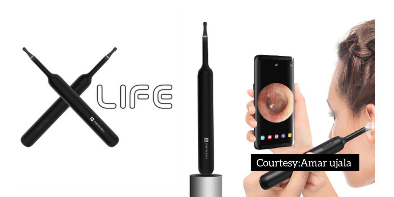 Portronics launched the ear -cleaning device.