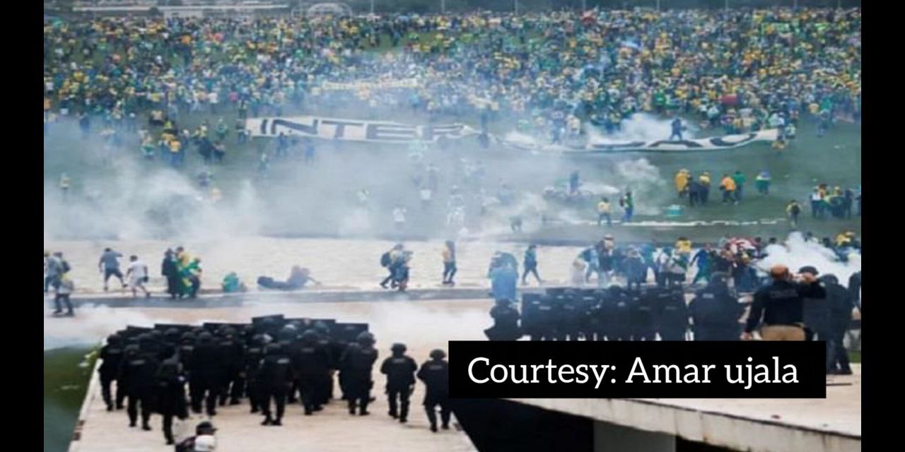 Former Brazilian justice minister accused of provoking riots.