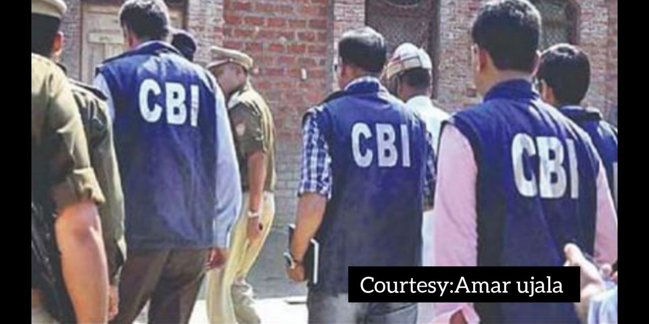 CBI raids at the house of railway chief.