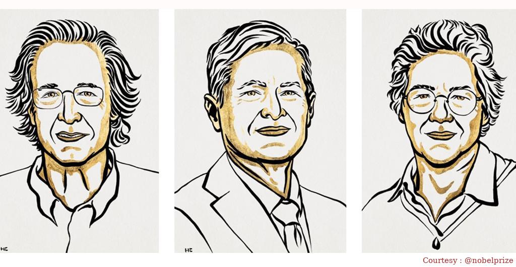 Pierre Egostini, Ferrank Cruise and Anne LHuilier to Nobel Prize in Physics