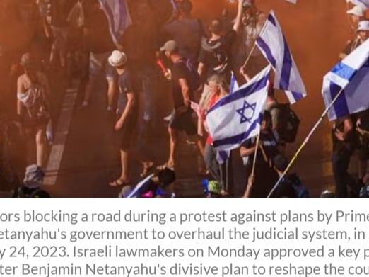 PM Benjamin Netanyahu's Judicial overhaul on Israel faces waves in the mass protests