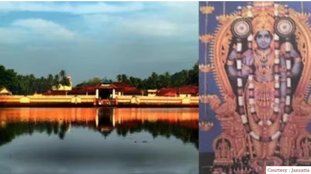 पीएम मोदी केरल के गुरुवायूर मंदिर पहुंचे।