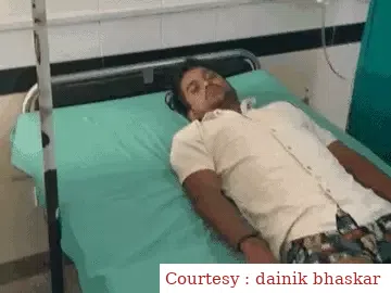 Police encounters the criminals of Nuh violence, a riot shot.